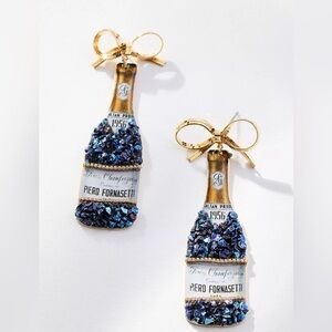 Anthropologie Festive Cocktail Icon Earrings - NWT
